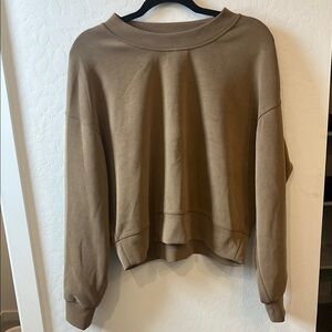 lululemon athletica Brown Sweatshirt Cozy Hoodie